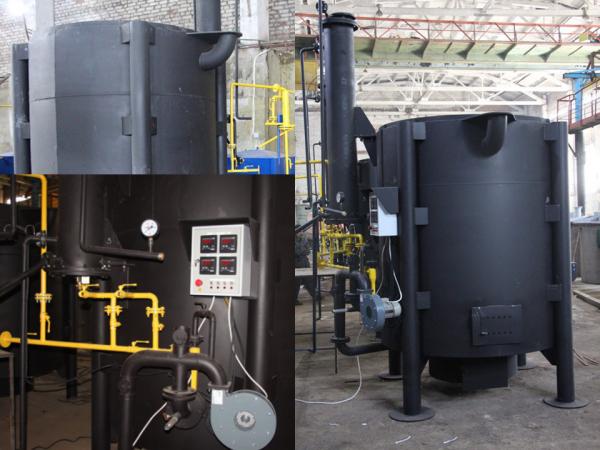 Установки для переработки шин,   резины,   каучуков в жидкое топливо (пиролизное оборудование "Т-ПУ1")